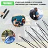 1PCSX13.1Feet Length(4M)，Tent Pole,Kids Tent Replacement Poles for Kids ， 8mm