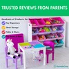 Humble Crew Supersized Toy Storage Organizer with 16 Removable Bins,