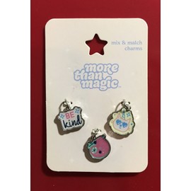 More Than Magic Girls' 3pk Mix & Match Charm Set
