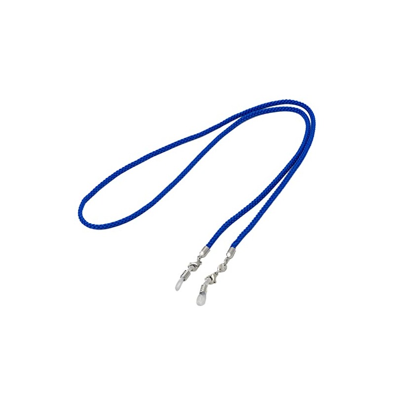 Pearl 050530 Glasses Chain, Blue, 28.7 inches (73 cm), Cord,