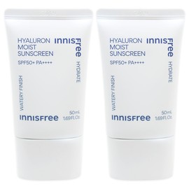 (2 pieces) Innisfree Hyaluronic Moisture Sun Cream / (2개)이니스프리 히알루론 수분 선크림