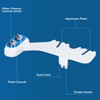 Non-Electric Bidet Attachment for Toilet Seat,Self-Cleaning, Dual Nozzle,Adjustable Water Pressure,