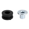 Motorcycle Windshield Attachment, Windscreen Mounting Nuts Rubber Grommets Kit for