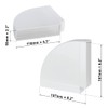 110 x 55 mm Channel Elbow 90° Horizontal for Flat