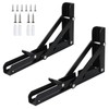 Pack of 2 Folding Bracket Folding Shelf Brackets Angle Shelf