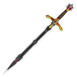 Munetoshi 35.5" Great Fantasy Crusader Foam Sword Golden Handle Costume Cosplay Prop
