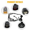Rear Driver Side Door Jumper Wire Harness 9L3Z-14631-CAA Compatible with