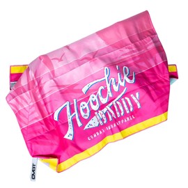 Combat Iron Apparel Microfiber Beach Towel - Fast Drying, Sand-Free Super Absorbent, 3’ x 5’ with Mesh Bag, Ultra Compact (Hoochie Daddy Summertime)