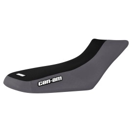 Enjoy Mfg Can Am Outlander 570 650 850 1000 XMR X GEN 2 Seat Cover GREY & BLACK Logo #360