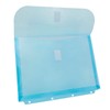 Idena 11127 Document Wallet, A4, Plastic, Sorting Folder in Turquoise