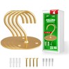 Etoolia Ceiling Hooks for Hanging Plants- 4pcs 2.56 inches Heavy
