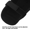 1 Pair Motorcycle Knee Pads Drop Resistance Rubber Cycling Protective