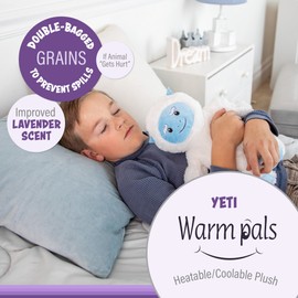 1i4 Group Warm Pals - Yeti - Cozy Lavender Scented Plush Toys - Stuffed Animal - Coolable Bedtime Comfort Plushie