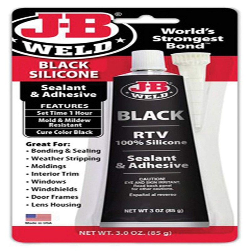 J-B Weld 31319 Black RTV Silicone Sealant and Adhesive -