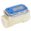 Nikou Flow Meter Turbine Meter, 15-120L/min 1 Inch NPT Mini