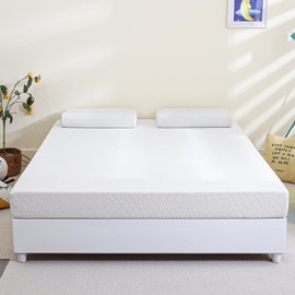 Green Tea Memory Foam Mattress, EGO 6 inch Medium Firm Mattress Bed in a Box, Cooling Gel Infused CertiPUR-US Certified (Full)