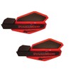 Powermadd Snowmobile MX XC Star Handguards Black/Red