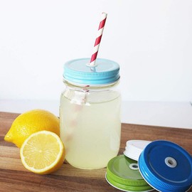 Black Duck Brand 500-Count 7.75" Paper Straws - 100% Biodegradable and Eco-Friendly; Multiple Colors Available (Red/White, 500)