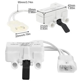 WP3406107 Dryer Door Switch Replacement - Exact for Kenmore & Whirlpool Dryers - Replace Part Numbers 3406101, 3406109, PS11741701, AP6008561,WP3406107, 3405100, 3405101, 3406100