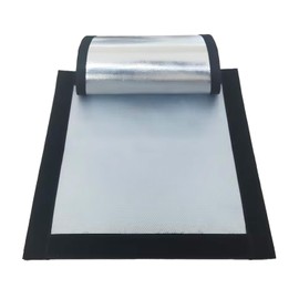 WISEPRO Chimney Tent Guard with Rain Flap, Tent Stove Jack, Chimney Guard, Wood Stove for Tents, Heat-resistant Fiber, Waterproof, DIY Hole Diameter 9.4 x 9.4 inches (24 x 24 cm)