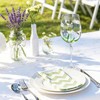 NymphFable Daisy Lavender Bee Hand-Painted Wine Glass for Her, 15