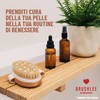 BrushLee Natürliche Borsten für Anti-Cellulite-Massage, Peeling, Tonen