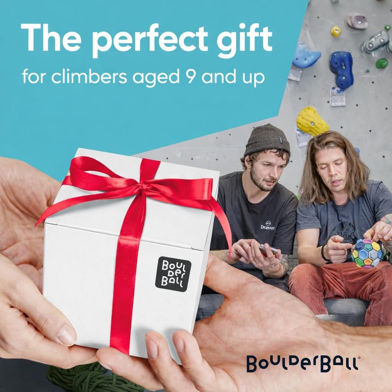 BOULDERBALL Basic 3D Ball – Innovative Finger Skill Game, Play