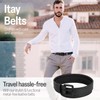 ITAY Metal Free Leather Belt - 34 mm - Hypoallergenic