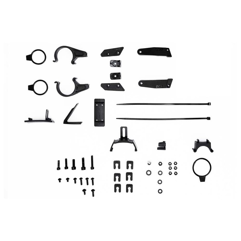 Acid 65 29 Inch MTB Bicycle Mudguard Set Black