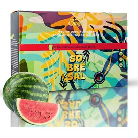 Electrolitos en Polvo con Sabor Bask Caja de 20 Sobres (Sandía)