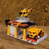 Mini Dig Vehicle Motorized Playset Construction Site Garage with Front