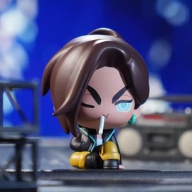 KILA MILA New Anime Alien Stage Series Blind Box Mizi SUA Ivan Till Luka Hyuna Figure Model Collection Display Birthday Gift (Hyuna with Box Open)