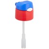 Thermos Replacement Part FHL-400 Straw Cap Unit Blue Red (BL-R)