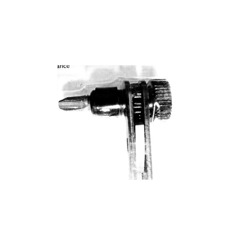Right Angle Screwdriver, Ratcheting, 7 Hex Bits [PH1, PH2, PH3,