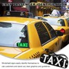 DXNQ Taxi LED Sign Decor, 5V USB Bright Taxi Led
