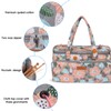 Hanfetch Yarn Bag-Large Size-Yarn Storage Organizer with Grommets-Portable Crochet Bag
