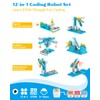 WhalesBot A3 12-in-1 STEM Blocks Coding Robot Kit for Kids,