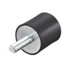 sourcing map M8 Male Female Rubber Mounts Vibration Insulators Shock