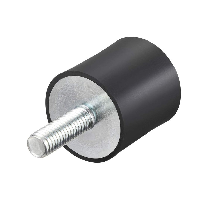 sourcing map M8 Male Female Rubber Mounts Vibration Insulators Shock
