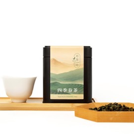 TEA & TIME Oolong Tea Loose Leaf – Four Seasons Spring Oolong (Sijichun), Premium Taiwanese Oolong Tea, Fragrant Chinese Tea Leaves, Fresh Aroma, (100g / 3.5oz)