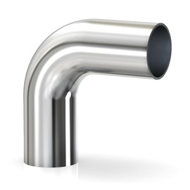 GASHER 1PCS 90 Degree Elbow Aluminum Alloy Tube 1.5"OD, Leg Length 4" (100mm), Intercooler Pipe For intake and cooling systems