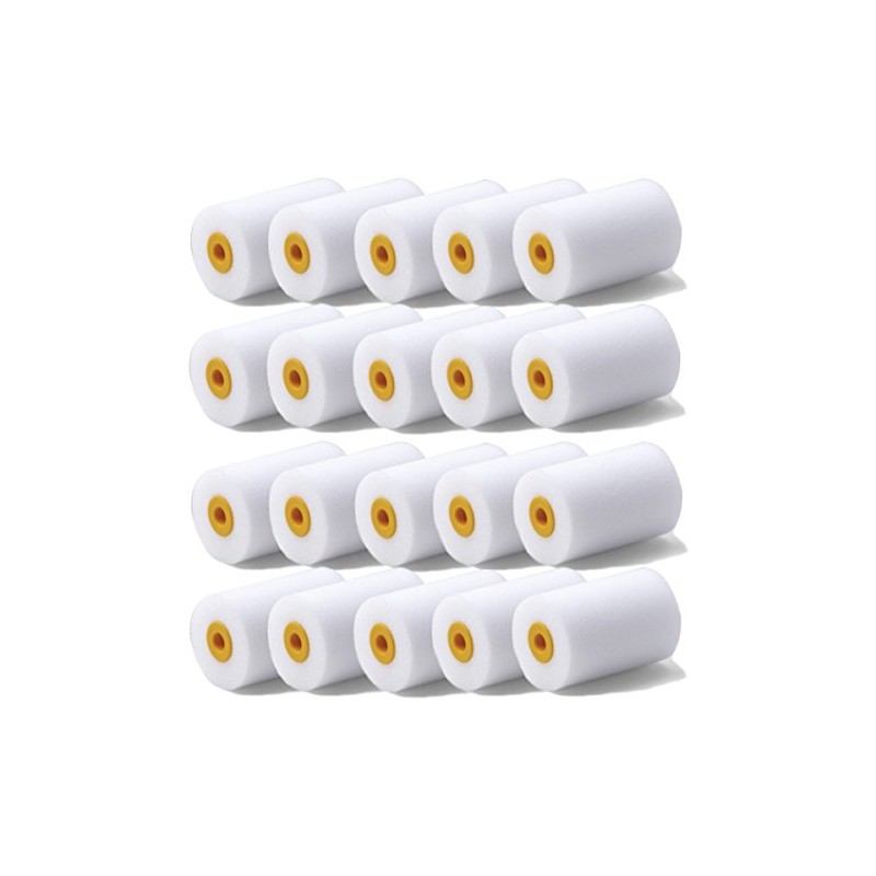 Schuller Eh'klar 22467 Paint Roller Superfine Double-Sided Straight Pack of