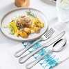 LIANYU 40-Piece Silverware Set, Stainless Steel Flatware Set for 8,