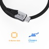 80 Gbps Data Transfer,short USB 5 Cable 1 ft, Supports