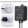 SMY Lighting Dimmable LED Deck Lights with Timer and Photocell