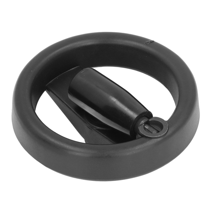 Handwheel 125mm OD 12mm Bore Foldable Handle Plastic Hand Wheel