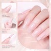 Born Pretty Esmalte de Uñas de Gel Jelly, Color Rosa
