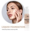 Base de Maquillaje Líquida Beige para Mujeres, Natural y Duradera