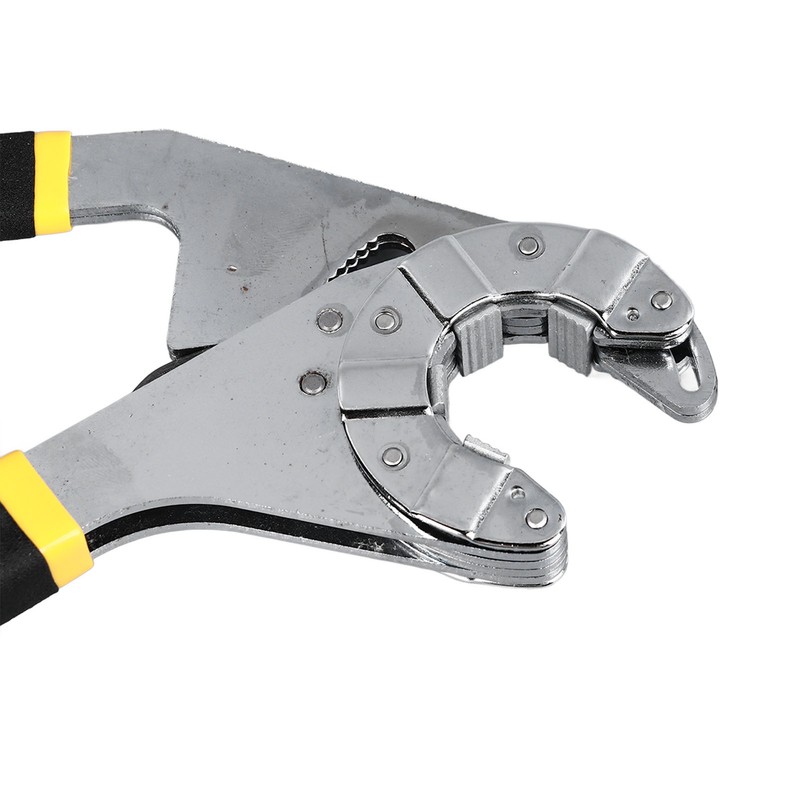 8 Inch Multifunctional Wrench Tool Steel Adjustable Open Wrench Serrated