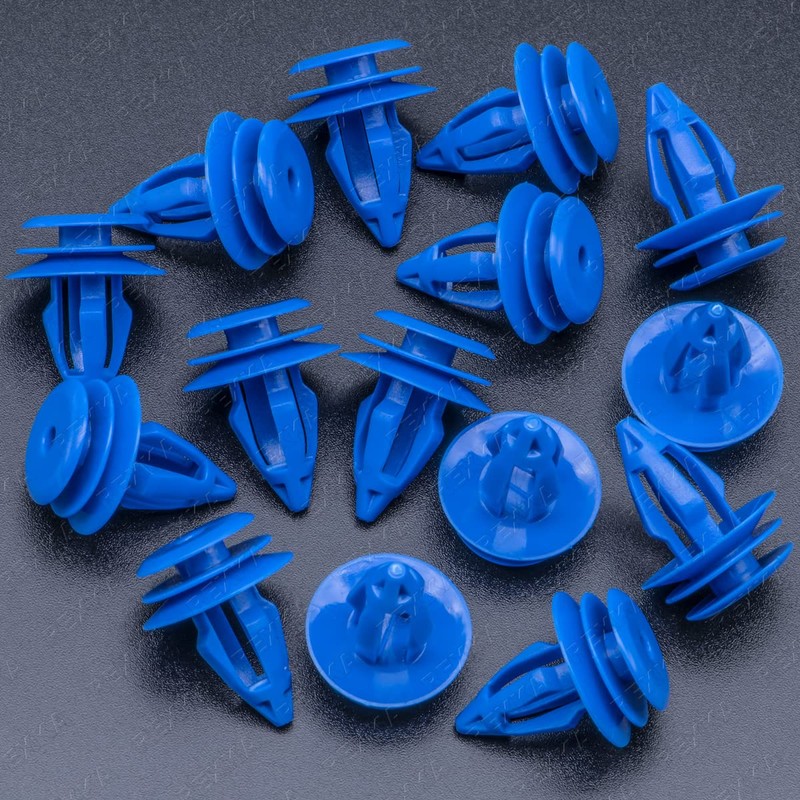 Rexka 15pcs Wheel Arch Moulding Retainer Clip for Land Rover